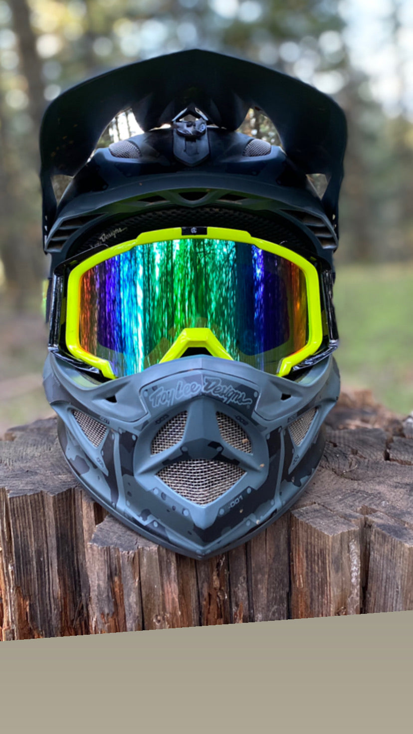 emerald goggles Green Duster MTB Goggles