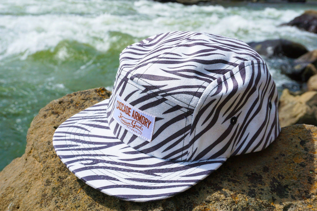 Funner 5 Panel Hat - Zebra – Cascade Armory